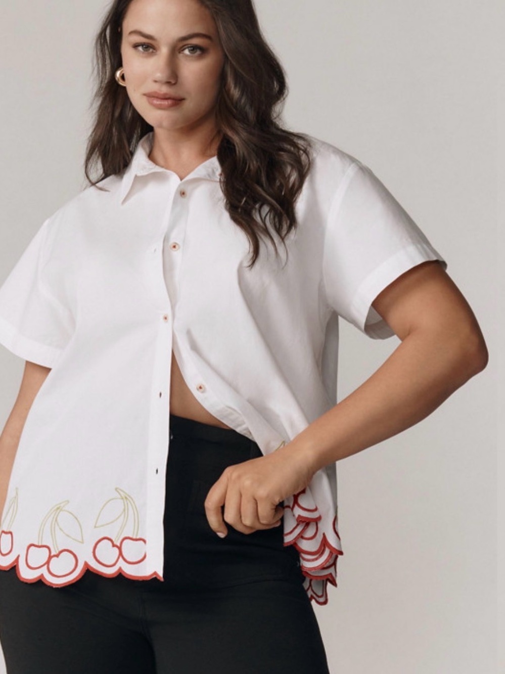 Maeve from Anthropologie Henrietta Button Down